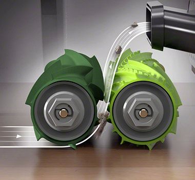 Комплект: 2 валика - скребка для робота пылесоса iRobot Roomba e, i, j серии