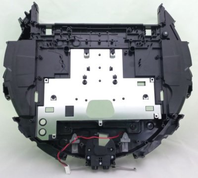 Корпус нижняя часть робота пылесоса iRobot Roomba 800 с зарядными контактами